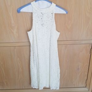 Anna Grace sleevelss off white Dress, size Small